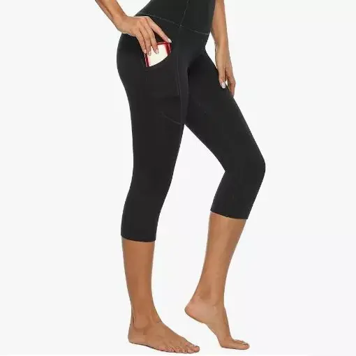 Fanm Double Kouch High Waisted Yoga Leggings